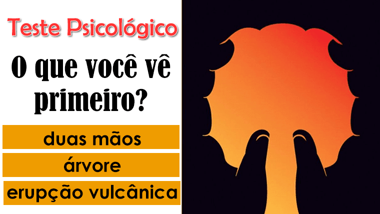 A sua forma de interpretar a figura revela a sua forma de pensar
