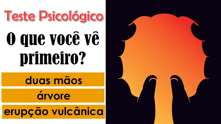 A sua forma de interpretar a figura revela a sua forma de pensar
