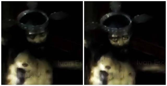 -estátua de Jesus abriu os olhos