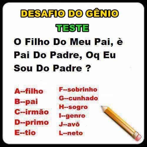 Teste do Padre chave