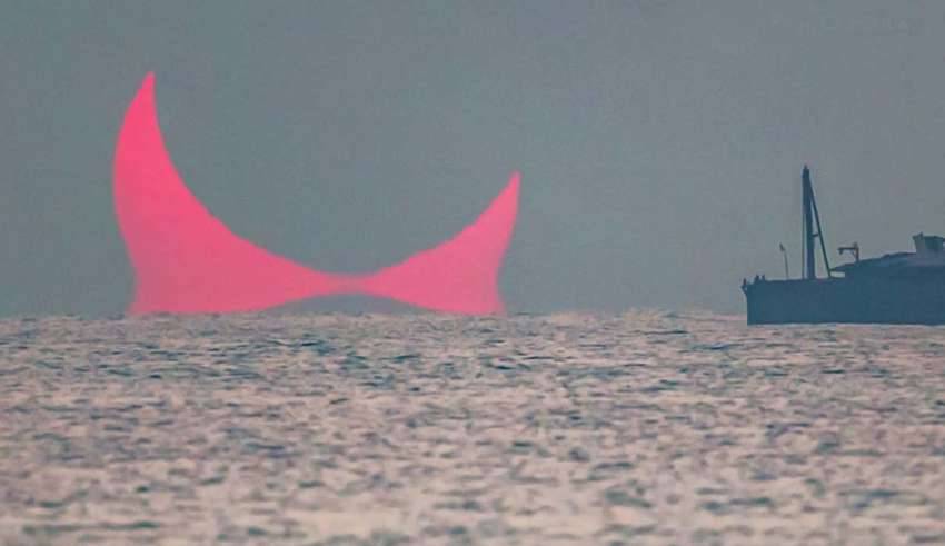 Os 'chifres do diabo' aparecem no golfo Pérsico, sinal apocalíptico
