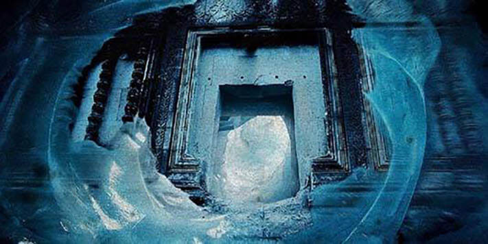 Uma "porta" é descoberta na Antártica, alimentando muitas teorias