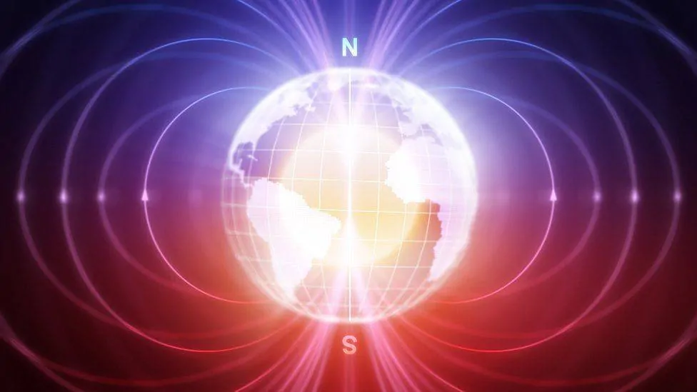 O norte magnético da Terra pode estar mudando devido a misteriosas “massas” subterrâneas