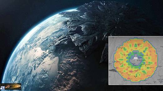 Uma enorme anomalia aparece no radar sobre o México