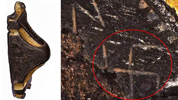 Punho da espada anglo-saxônica de prata dourada gravada com uma suástica é leiloada