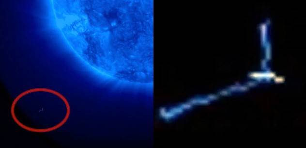 Naves alienígenas usam o Sol como um portal?