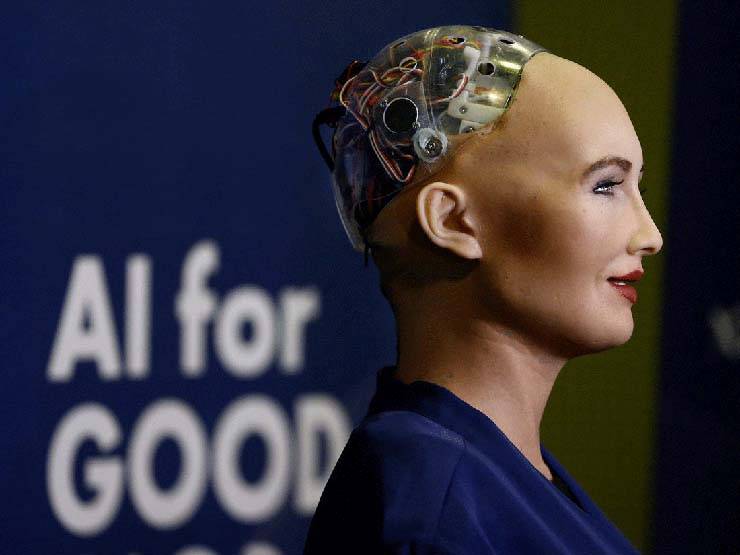 Sophia, a androide que quer destruir a humanidade.