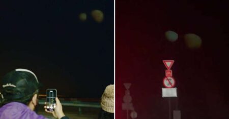 Dezenas de pessoas veem dois planetas gêmeos gigantescos e misteriosos no céu de Dubai