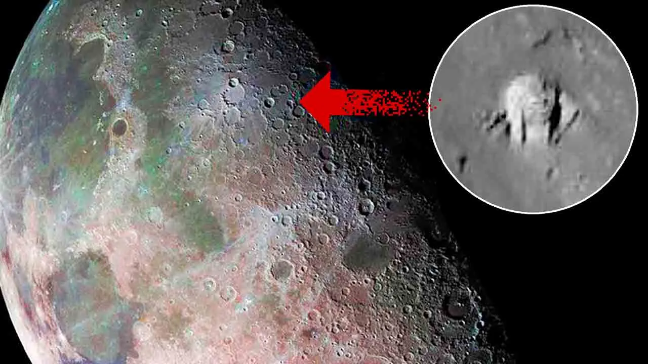 Uma misteriosa “estrutura” fotografada na cratera Aristarchus na lua