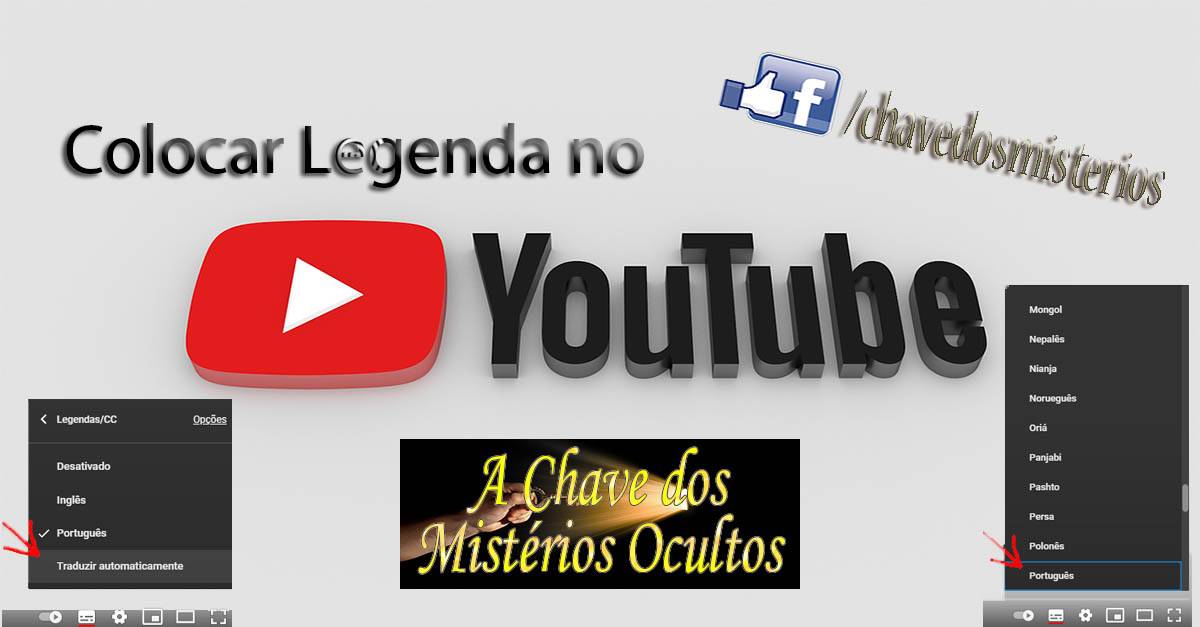 Como ativar legendas traduzidas no YouTube.