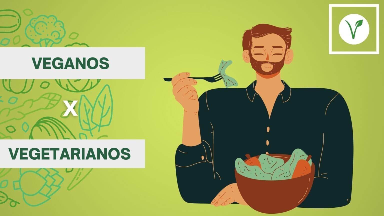 Dieta vegetariana x Dieta vegana