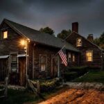 A casa real onde ocorreram os incidentes sobrenaturais é em Harrisville, Rhode Island.