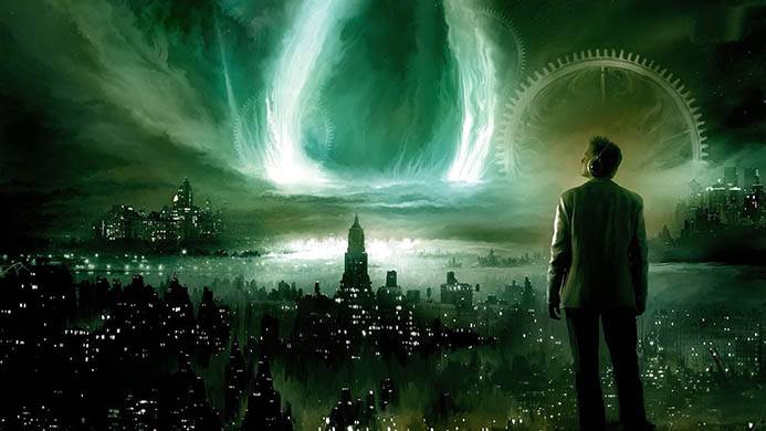 Ele afirma ser um viajante do tempo e revela quando os gigantes alienígenas irão chegar à terra