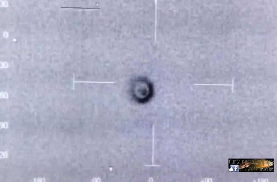 O objeto voador capturado pelo helicóptero da polícia