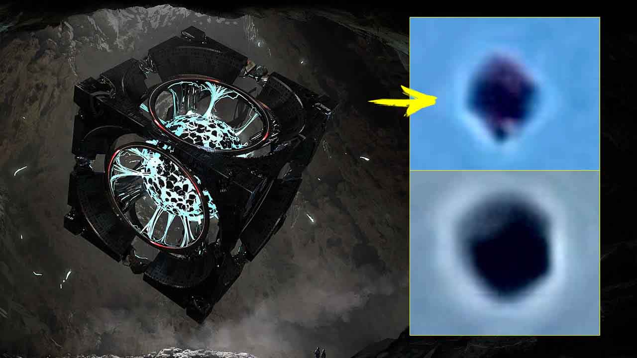 Dark cube não identificado foi avistado perto da área 51, e não é o primeiro