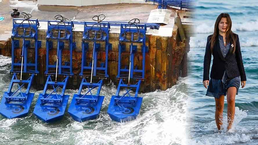 Jovem inventora desenvolve mecanismo que gera energia a partir das ondas do mar