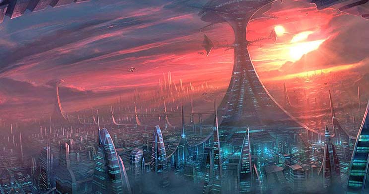 Uma civilização do tipo 1 da escala – que aproveita 100% da energia acessível de seu próprio planeta.