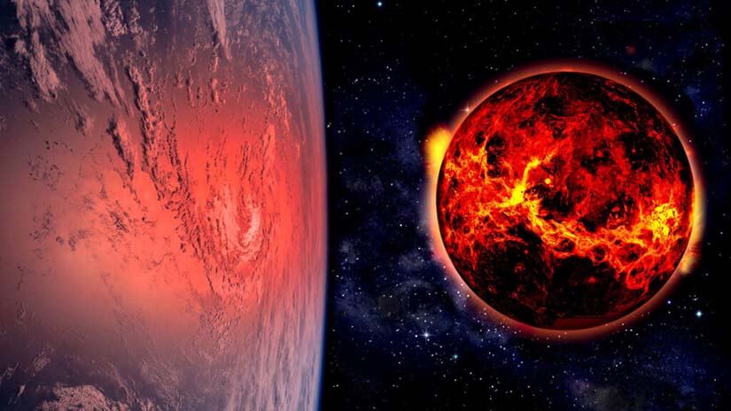 Um enorme objeto escuro bloqueou a visão do sol do satélite