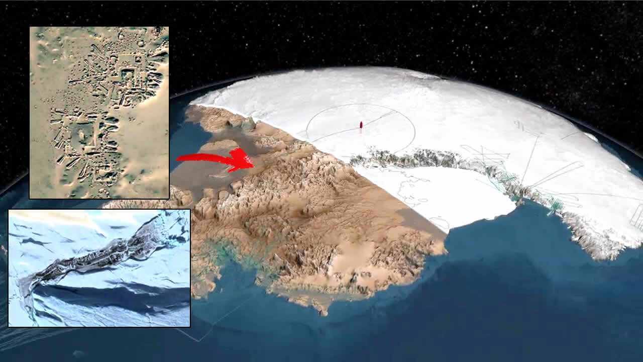 À medida que o gelo derrete, os 'segredos ocultos' da Antártida vêm à tona.