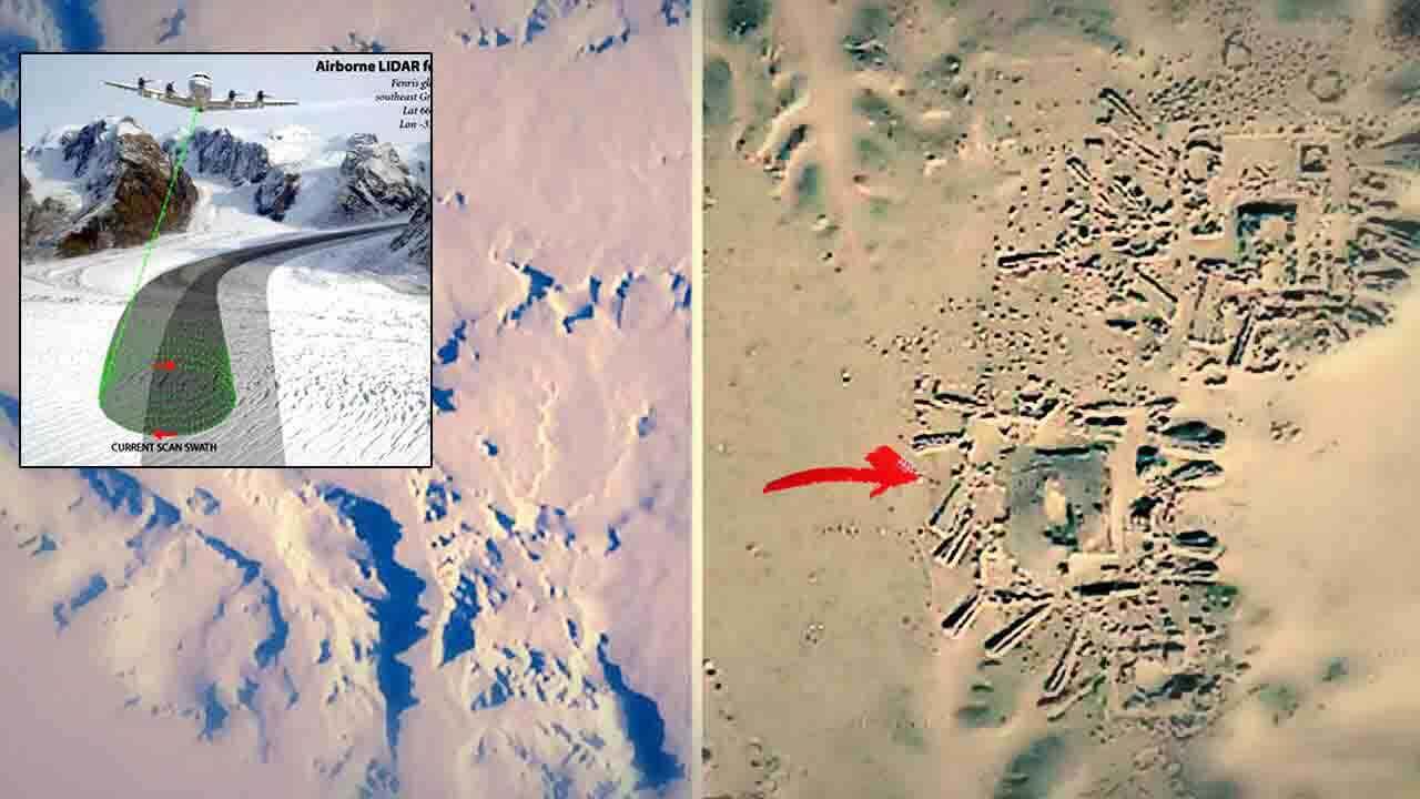 O mistério da cidade antiga descoberta sob o gelo da Antártica