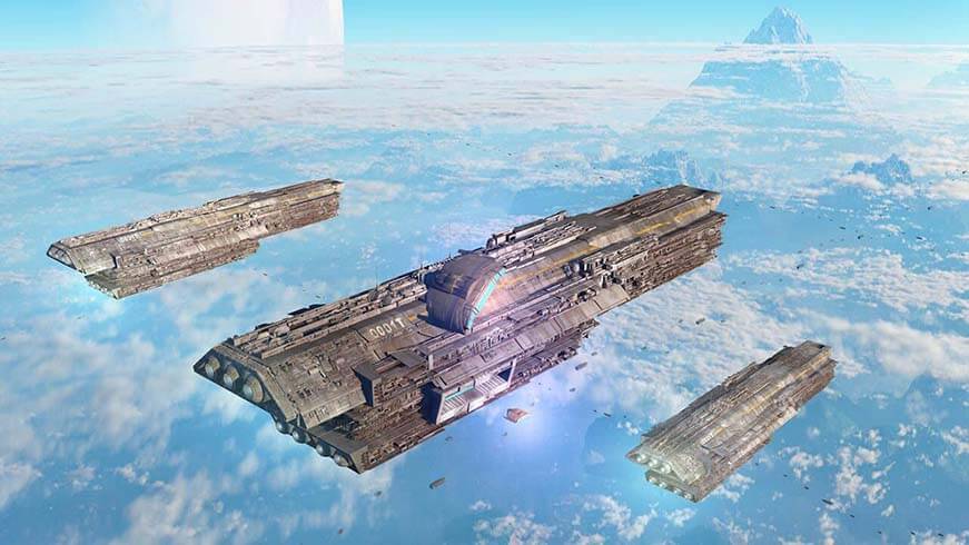 Existe a possibilidade de que uma nave-mãe alienígena esteja estudando a Terra agora