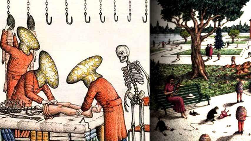 O Codex Seraphinianus foi instalado entre os livros mais estranhos do planeta