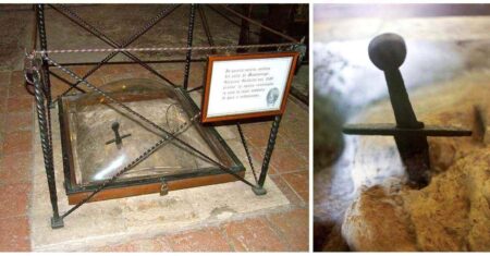 Espada na pedra: Cientistas determinam que a “Excalibur italiana” não é falsa