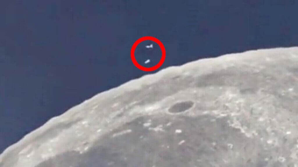 Vídeo mostra OVNI voando no Lado Escuro da Lua