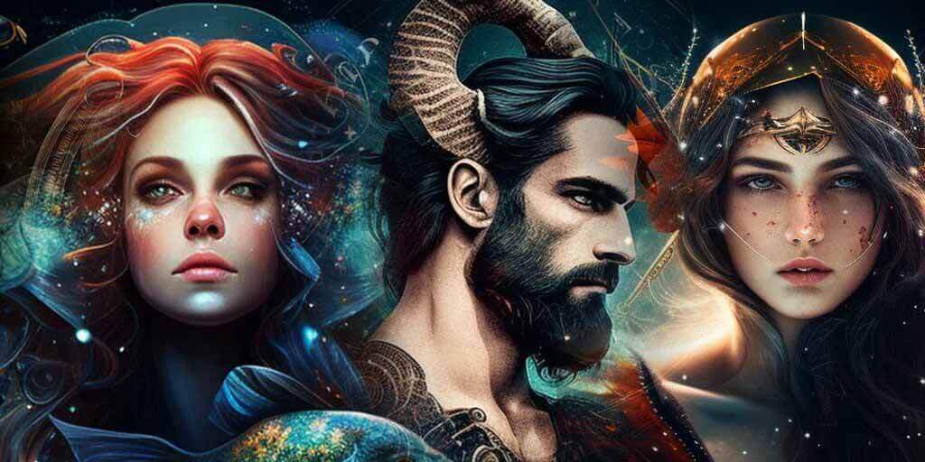 A astrologia e a magia sumérias.