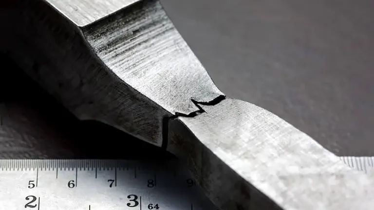 CIENTISTAS SURPRESOS OBSERVAM UM FRAGMENTO DE METAL RACHADO CURAR-SE