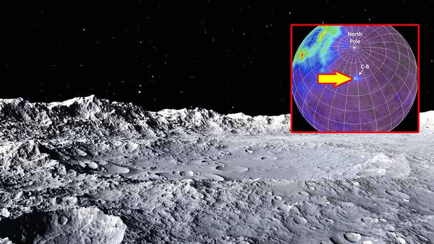 ELES DESCOBREM UMA ENORME MASSA QUE EMITE CALOR SOB A SUPERFÍCIE DA LUA. NINGUÉM SABE COMO FOI PARAR LÁ