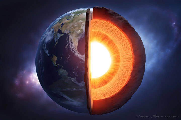 Eles encontram possíveis evidências de que o núcleo da Terra está vazando