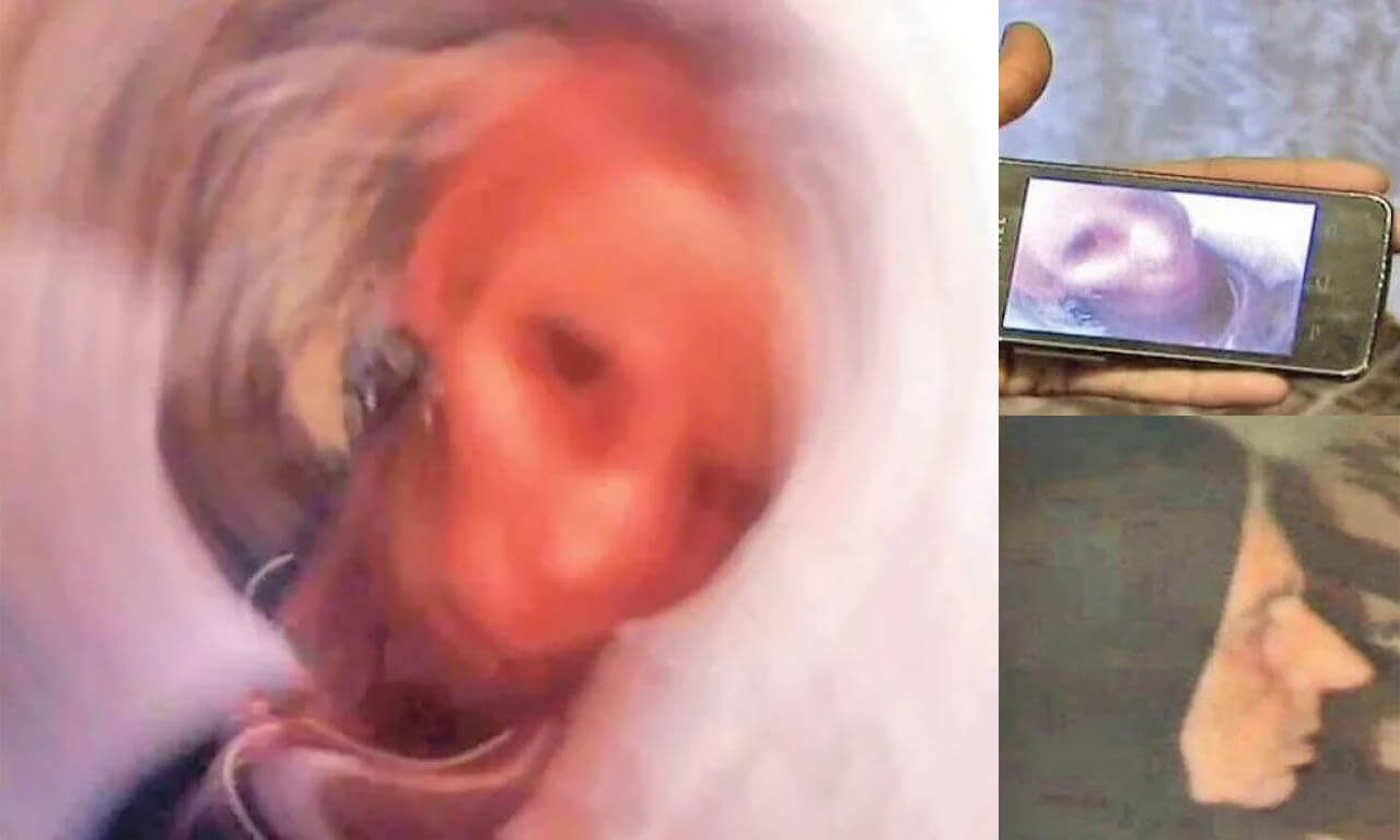Vovó enviou para sua neta uma selfie da vida após a morte.