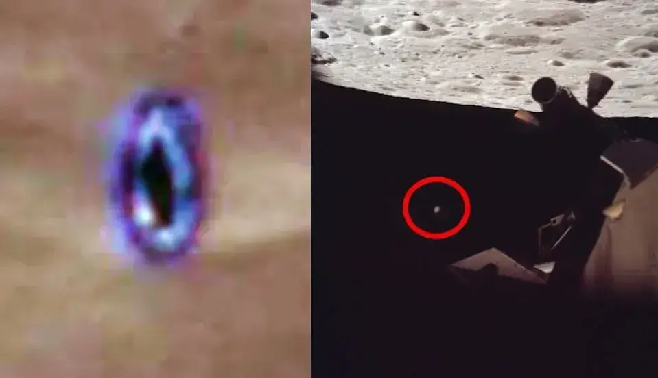 Portal alienígena na Lua capturado pela missão Apollo 17