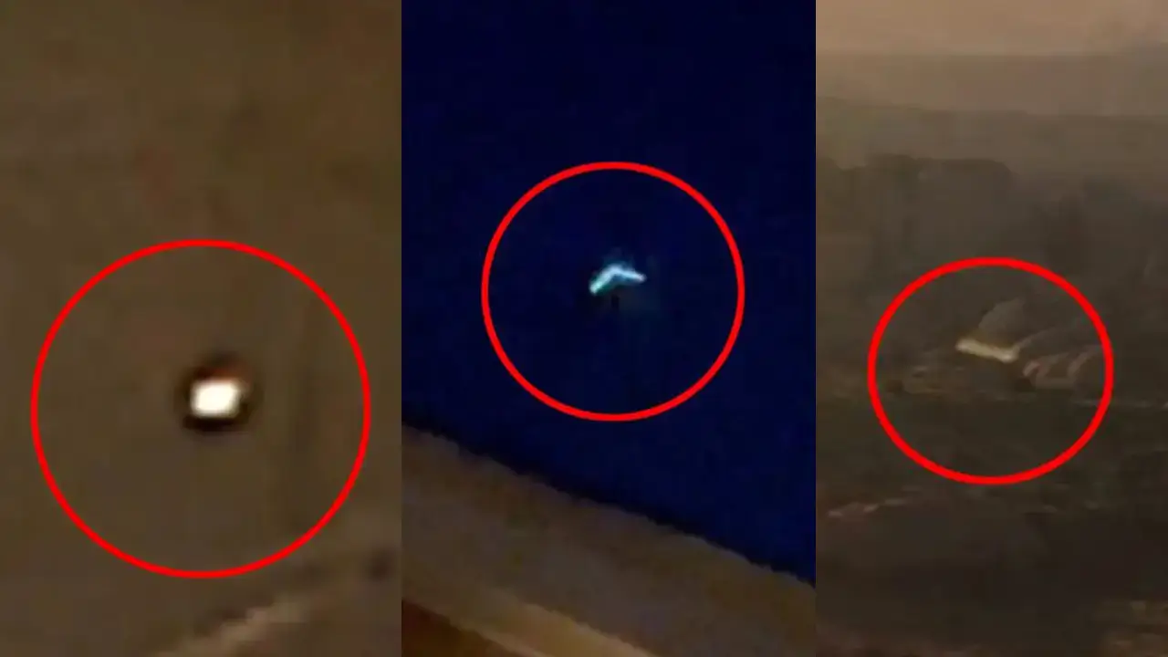 Objetos voadores não identificados misteriosos surpreenderam residentes no Texas e Utah.