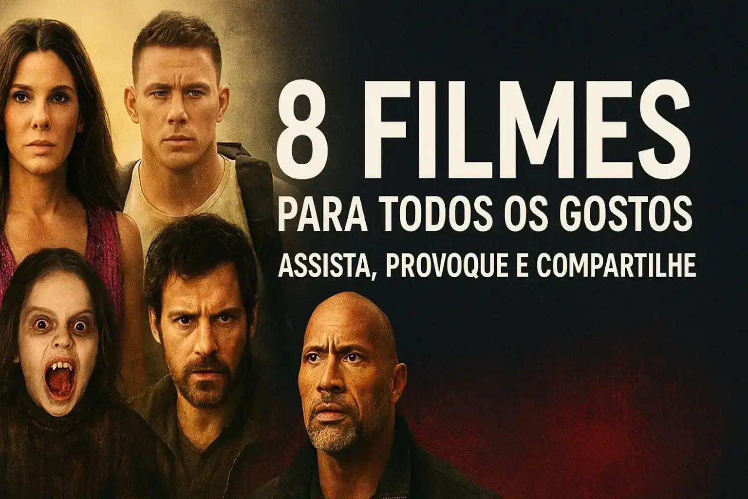8 filmes para todos os gostos da comédia-aventura explosiva ao horror que não te deixa dormir