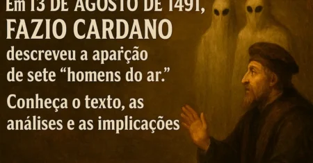 O enigma dos sete “homens do ar” que visitaram um cientista medieval