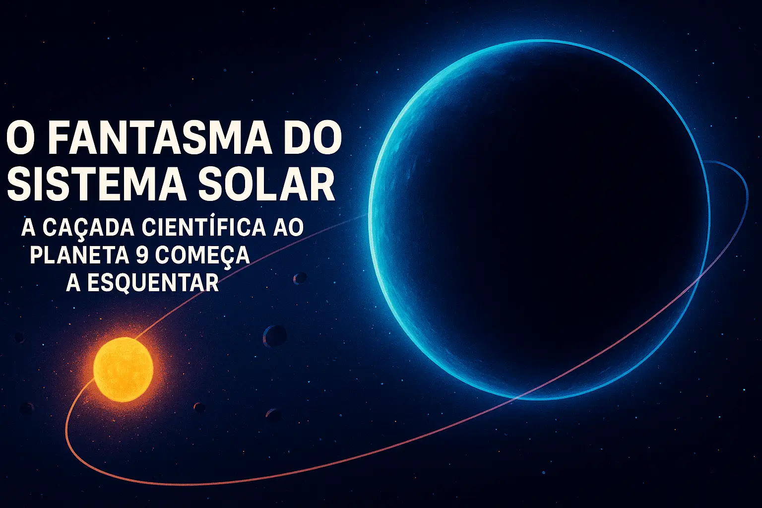 O Fantasma do Sistema Solar A Caçada Científica ao Planeta 9 Começa a Esquentar.