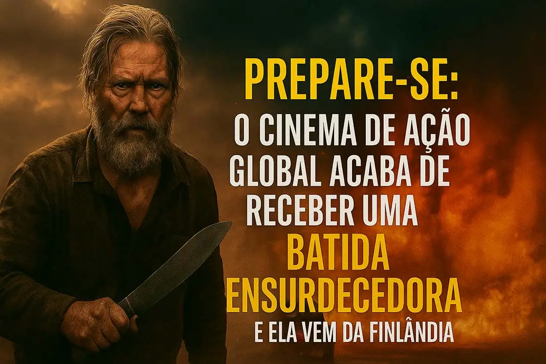 Prepare-se o cinema de ação global acaba de receber uma batida ensurdecedora e ela vem da Finlândia.