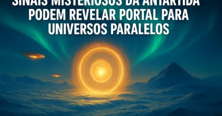 Sinais misteriosos da Antártida podem revelar portal para universos paralelos