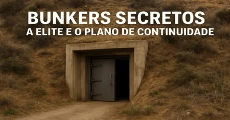 Bunkers estão sendo erguidos em silêncio e você ficou de fora