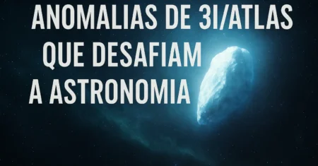 Anomalias misteriosas no 3I/ATLAS: Tecnologia alienígena ou iceberg interestelar?