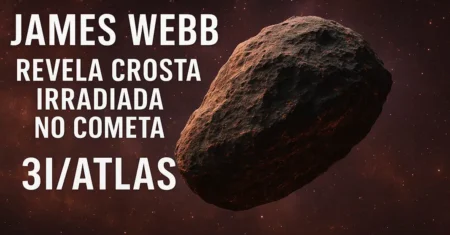 James Webb revela que o 3I/ATLAS foi moldado por bilhões de anos de radiação