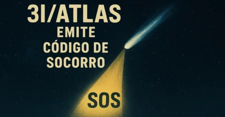 Sinal enigmático de 3I/ATLAS: será o fim do silêncio cósmico?