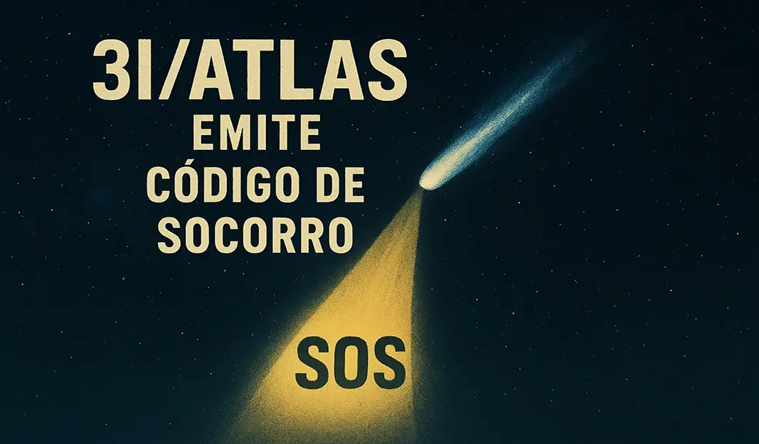 3I-ATLAS emite código de socorro o que as agências espaciais não estão contando
