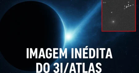 Mistério solar: imagem inédita do 3I/ATLAS reaparece e brilha com força inesperada