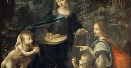 Face escondida de Cristo na obra-prima de Da Vinci: O enigma escondido em “A Virgem das Rochas”