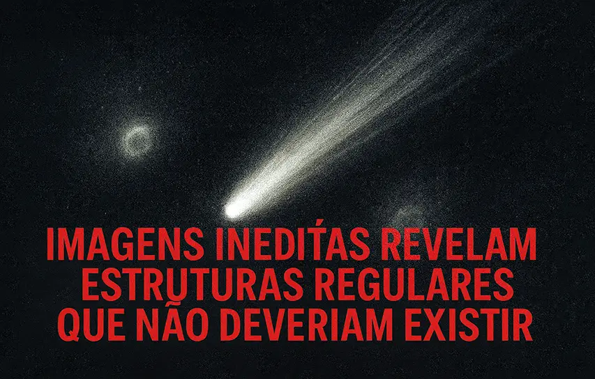 Novas imagens e espectroscopia do cometa 3I/ATLAS revelam estruturas regulares e emissão atípica de níquel — dados que desafiam explicações convencionais.