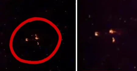 Estranho Triângulo Surge na Transmissão da Estação Espacial Internacional