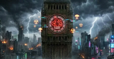 Relógio do Apocalipse 2026: O Alerta Final dos 85 Segundos que o Mundo Teme